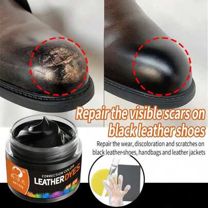 Black Shoe, Leather Sofa And Leather Repair Cream, Ideal For Repairing Worn, Damaged And Faded Leather!, Shoe, Spring Summer Picks, Brides Maid Gifts, Room, Bedroom Decor, Bedroom Decor, Beach, Travel, For Men, For Women, Vacation,Wedding,Y2k,Party,Mother's Day Gift,Bedroom Decor,Garden,Kitchen Decor,Summer,Beach,Travel Essentials,Room Decor,Squishy,Graduation,Shoe Rack,Storage Saver,Outdoor,Garden,Travel Essential,Portable,Beach Essential,Graduation Season,Commencement,Graduation Ceremony,Graduation Gift,Graduation Present,Graduation Gift,Graduation Present,Congrats Grad,Congratulations Graduate,Valedictorian,Finish School,Graduation Party