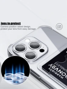 2 件透明卡片保护套适用于 Galaxy Mi Redmi Honor Oppo Vivo，超薄保护软 TPU 减震钱包式保护套带卡夹防水防摔防刮