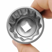 Lislark Steckschlüssel Satz 1/2" 21tlg 8-36mm Vielzahn Nüsse zoll für 6 und 12 Kant