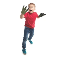 Dinosaur Gloves - 綠色 - 查看 7