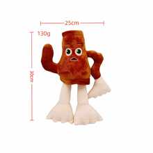 新款Tung Tung Tung Sahur NaiKe 鲨鱼毛绒公仔 木棍 大象 青蛙 香蕉 猴子 节日礼物毛绒公仔 - 彩色 - 查看 12