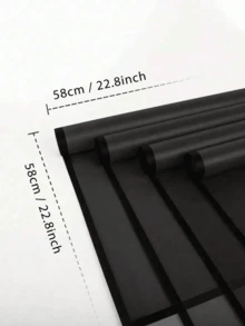 20 piezas papel de envolver flores estilo coreano materiales de decoración para manualidades y regalos 23x23 pulgadas papel seda rosa multicolor suministros floristería envoltura Día San Valentín cumpleaños Pascua Navidad Christmas navideño ideas creativas decoración fiestas envoltorio regalos navideños - Negro - Ver 8