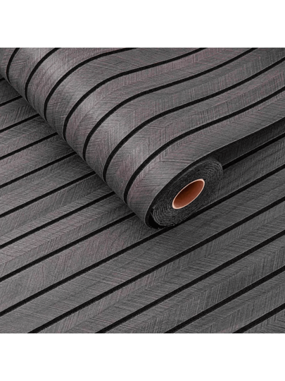 Roll Of Textured Vinyl 3d Wand Stickers Waterproof Self Adhesive Wallpaper.Natural Wood Texture, Durable, Easy To Clean Detachable, Directly Matches DIY Home ation, Ceilings, Partitions Curved view 5