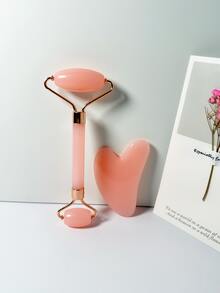 1/2 Stück rosa Massagegeräte für Frauen Gesichtsmassage, Gesichtsmassagegeräte, tragbare kompakte Massagegeräte, Schönheitsroller Gua Sha Eisroller Gesichtspflege Produkte Gesichtspflegewerkzeuge Make-up Zubehör Doppelkinn-Reduzierer Hautpflege-Set Make-up-Werkzeuge, Schönheit, Hautpflegeprodukte, Spa, Selbstpflege, Hautpflegewerkzeuge, Gesichtspflege, Ästhetikerbedarf, Massage, Gesichtsmassagewerkzeug, Gesichtsroller - Pink - Übersicht 7