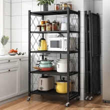Garage Integrated Storage Racks - Black - View 9