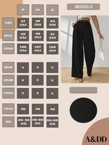 Women Sports Pants - 黑色 - 查看 6