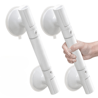 Barre d'appui de douche offrant une barre d'appui amovible et robuste pour baignoires et douches, avec une fonctionnalité fluorescente conçue pour les personnes âgées et à mobilité réduite