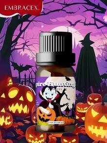 EMBRACEX. 10ml 萬聖節吸血鬼獵夜香氛，神秘紅寶石紅色，持久留香，適用於化裝舞會、萬聖節吸血鬼主題芳香療法，亦可用於製作萬聖節蠟燭、精油與家居裝飾 - Vampire Hunting Night - 查看 2