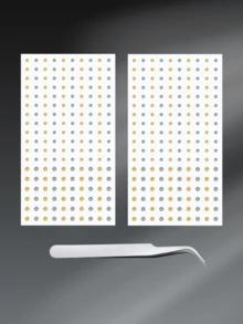 CIZME Ensemble de 160 à 450 pièces/set Faux clou de nez, faux anneau de nez, clou de nez auto-adhésif sans perçage, pierres de visage fausses à coller, bijoux pour le visage et les yeux, 3 mm 4 mm 5 mm 6 mm - faux anneau de nez - Voir 17