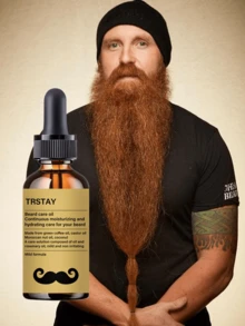 Essential Oil Beard Treatment For Knotting And Tangles Instantly Tames Messy Hair Restores Smoothness And Nourishes For A Silky Soft Feel Perfect For Daily Beard Care - Multicolor - View 1