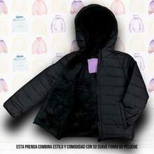 Young Girls Coats - Black - View 4