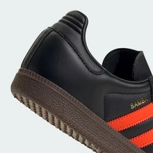 Adidas Originals Adidas Samba OG Premium Sneakers, Timeless Retro Trainers In Fall Tones, Leather & Suede Construction, Low-Top Casual Sneaker For Outdoor, Sports, Sambas For School And Work, Daily Shoes For Skate Outfit - 核心黑/衝擊橙/膠 - 查看 11