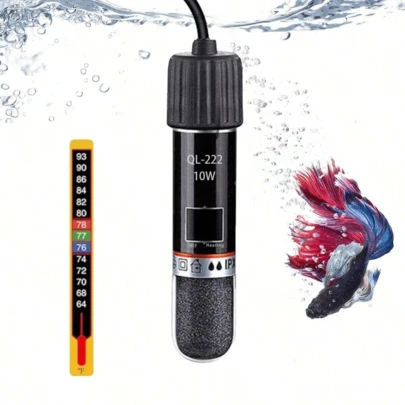 小型水族箱自动恒温加热棒Micro USB恒温迷你加热棒乌龟热带鱼淡水石英防爆