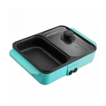 Parrilla Eléctrica 2 en 1 Cocina y Calienta - Tipo de Enchufe A USA (110-127V) - Ver 1