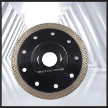 Diamond Saw Blade, Mesh Wave, K-Wave, Ultra-Fine Wave, Cutting Blade Angle Grinder, Ceramic Non Collapsing Edge Cutting, Diamond Saw Blade, Suitable For: Ceramic Tiles/Marble/Slate/Ceramics/Vitrified Tiles/Microcrystalline Stone, Complete Model: 115mm/125mm - Multicolor - View 11