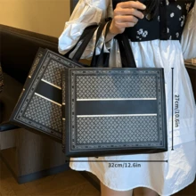 6 件无纺布礼品手提袋、派对礼品袋、加厚服装手提袋、轻便、便携大容量手提包、适合女性节日购物袋、婚礼、购物袋、生日礼品袋、派对礼品袋 - 彩色 - 查看 5