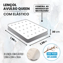 Fitted Sheet With Elastic For Box Bed 200 Thread Count 100% Cotton Single Double Queen King