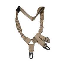VDT TACTICAL GEAR Correa de Hombro Tactica, Correa Tipo Bungee, Correa de 2 Puntos Negro. - Caqui - Ver 3