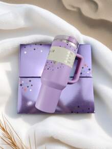 Sanrio 2025 Nouveau 1 pièce 40 oz 304 Tasse isotherme en acier inoxydable double paroi, gardant les boissons chauds/froids, tasse de voyage portable, tasse à café glacé, un excellent cadeau pour le camping en plein air, les voyages et l'hydratation à la maison