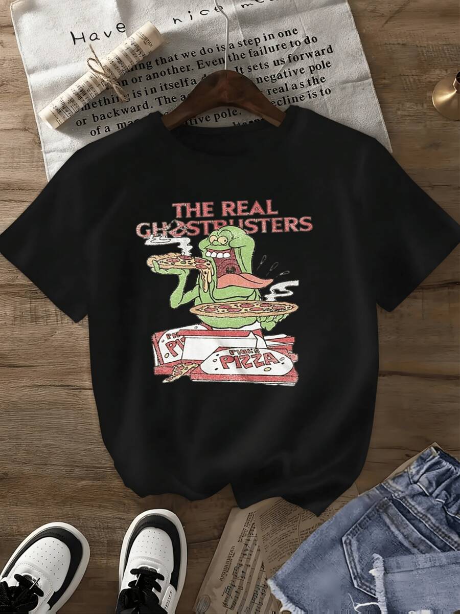 Women T-Shirts - 黑色 - 查看 1