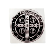 Adesivo Vinil Impermeável São Bento 8,5 x 8,5 cm