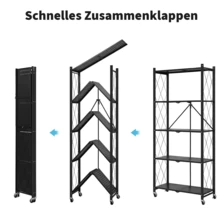 Garage Integrated Storage Racks - Black - View 7