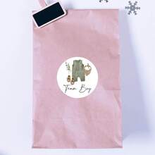 性别揭示纸质贴纸婴儿衣服贴花男孩或女孩自粘贴纸适用于婴儿洗澡卡派对用品 - 彩色 - 查看 9