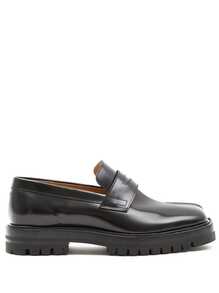 Maison Margiela - Men Tabi County Loafer - H8396 BLACK - View 1
