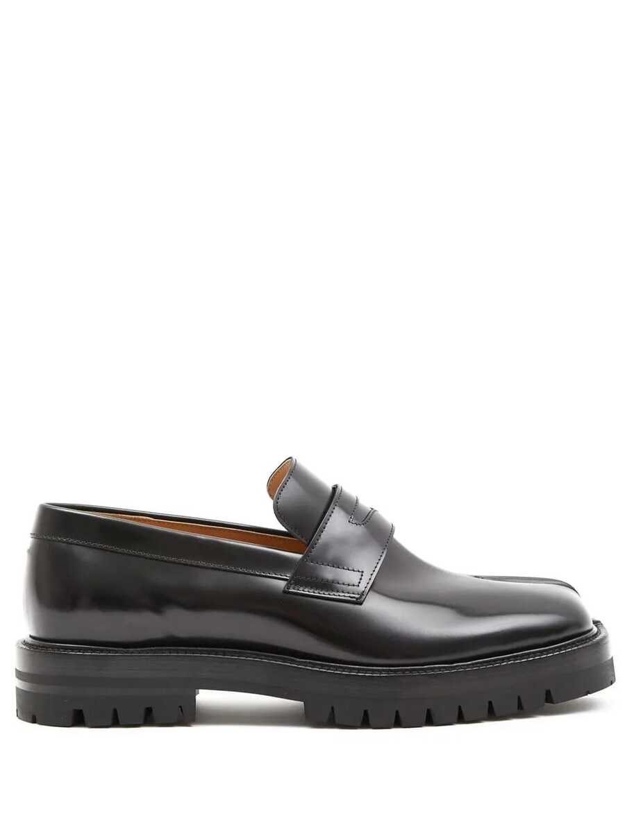 Maison Margiela - Men Tabi County Loafer - H8396 BLACK - View 1