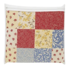 Cubre Colchón Protector Matrimonial Con Cierre protección para el colchón completa Cubre Colchón Protector con Cierre silenciosa, Lavable a máquina, Suave para Dormir cómodamente por la Noche - Cuadros flores - Ver 2