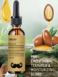 Essential Oil Beard Treatment For Knotting And Tangles Instantly Tames Messy Hair Restores Smoothness And Nourishes For A Silky Soft Feel Perfect For Daily Beard Care - Multicolor - View 5