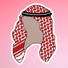 1 件耐用乙烯基国旗贴纸，适用于笔记本电脑、滑板、行李箱，带有爱国设计 - 彩色 - 查看 2