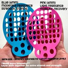 1pc Hand Exerciser Finger Stretcher Grip Strength Training Net, High Quality Silicone Material, Gym Equipment Tools, Hand Gripper Hand Exercise Net With Different Resistance Levels, Guitarist Professional Stretching Net - Multiple Colors - View 4