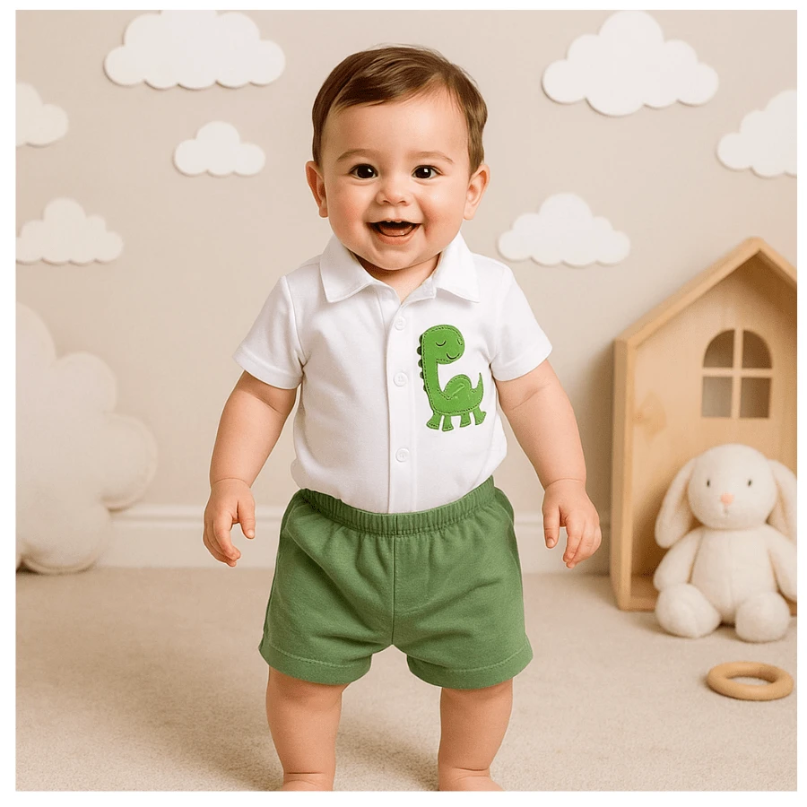 Espevitados Baby Boys Sets - 綠色 - 查看 1