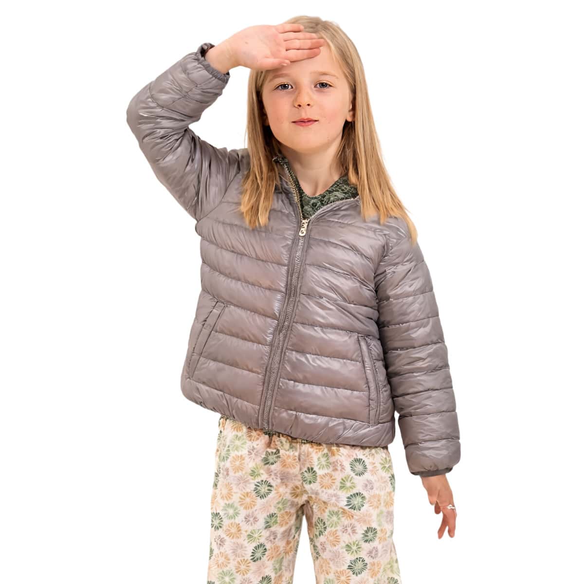 Young Girls Coats - 石頭 - 查看 1