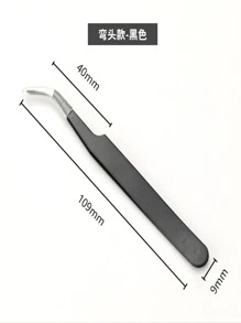 Pinzas con estilo de macarrón de colores, punta recta y curva, de acero inoxidable, adecuadas para hombres, mujeres, estudiantes, pegatinas DIY, scrapbooking