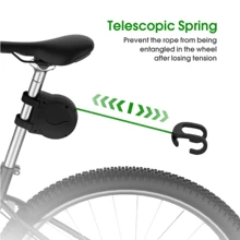 A New Choice For Parent-Child Cycling! Bicycle TowRope, Trailer For Easy Travel For Women Storage Organizer Travel Essentials Back To School Dormitory Storage