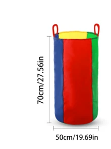 3size-Outdoor Games Potato Bag Contest,Outdoor Game Potato Bag, For Outside Backyard Field Day Jumping Bags Carnival Birthday Party Games,Suitable For Competitions, Birthday Parties, Outdoor Family Parties, Carnival Outdoor Courtyard Lawn Birthday Parties, Company Team Building - Multicolor - View 5