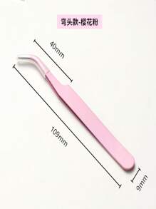 Pinzas con estilo de macarrón de colores, punta recta y curva, de acero inoxidable, adecuadas para hombres, mujeres, estudiantes, pegatinas DIY, scrapbooking