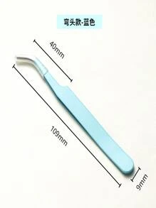 Pinzas con estilo de macarrón de colores, punta recta y curva, de acero inoxidable, adecuadas para hombres, mujeres, estudiantes, pegatinas DIY, scrapbooking