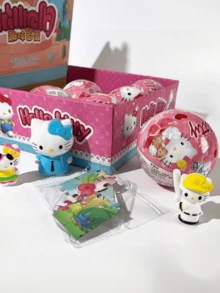 Sanrio Random1pc Hello Kitty Surprise Blind Ball Disassembly Fun Twist Egg Blind Box Birthday Party Gift Festival Gift