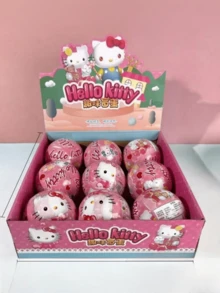 Sanrio Random1pc Hello Kitty Surprise Blind Ball Disassembly Fun Twist Egg Blind Box Birthday Party Gift Festival Gift