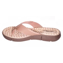 Modare Ultraconforto Women's Orthopedic Slippers With Massaging Insole For Fasciitis Spurs - Beige - View 3