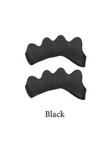 2 piezas Separador de dedos de silicona suave, reutilizable, para alineación y protección de los dedos de los pies, estiramiento de dedos sin alcohol - Multicolor - Ver 9