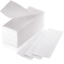 Paquete de 50 piezas/100 piezas/200 piezas Tiras de cera para depilación, accesorios de encerado, productos y accesorios para el cabello para salón de belleza, barbería y esenciales de viaje