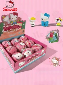 Sanrio Random1pc Hello Kitty Surprise Blind Ball Disassembly Fun Twist Egg Blind Box Birthday Party Gift Festival Gift