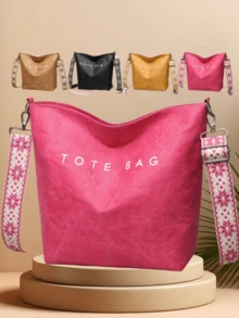 印花波西米亚风格大容量手提包，配有宽编织肩带 - 多功能、高品质 Tyvek 材料，非常适合日常使用、旅行和送礼，日常手提包|优雅的单肩包|耐用的结构