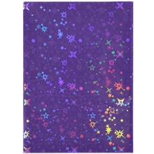 Vorinclex 60 piezas de fundas para cartas con diseño holográfico de estrellas - Diseño de foil con destellos láser, funda protectora de PP sin ácido de 66x91mm - Fundas con diseño de gema rota y escarcha para cartas coleccionables/fundas para cartas de intercambio de PTCG