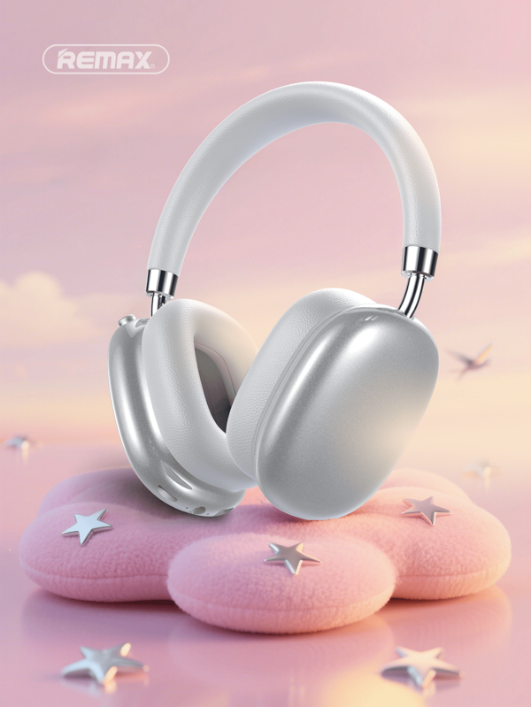 REMAX Remax Bluetooth Headphones Over Ear, 70 Hours Playtime Wireless Headphones With Up To 300 Hours Battery Standby, Support Answer Call(Black), Premium Gift For Friend, Classic Best Seller Of Store