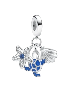 1 buc la modă 925 Sterling Silver Sun, Moon și Stele pandantiv cu două capete pentru brățări de femei brățări brățări DIY bijuterii confecționare și ținută zilnică asortată bijuterii decorare pentru fete înapoi la școală